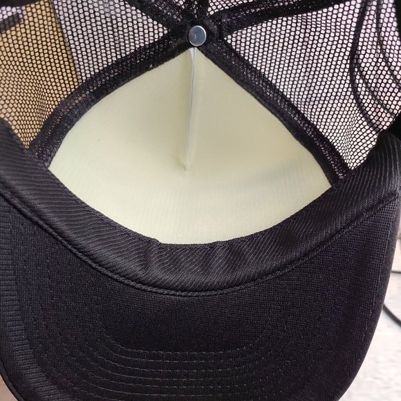 Rockstar Energy Drink Snapback Trucker Hat Gold Stars - Picture 7 of 9